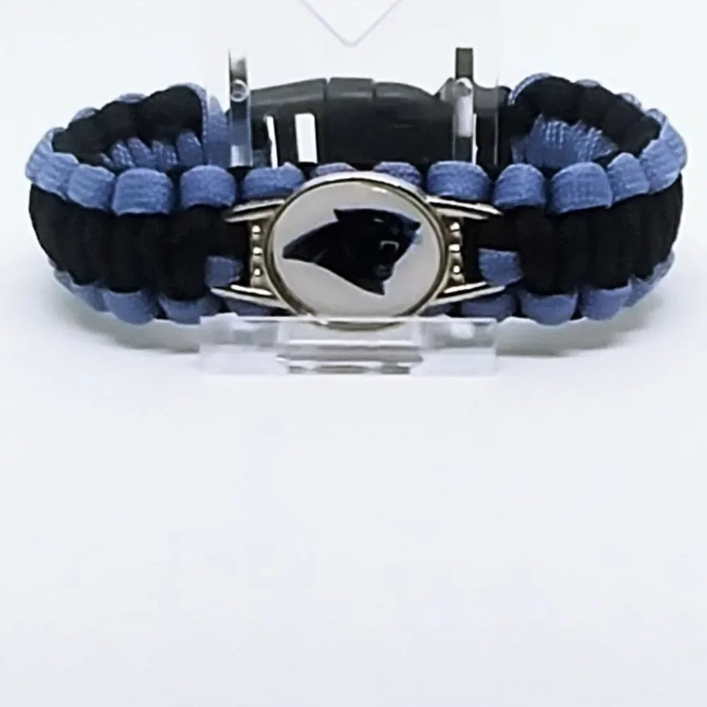 Carolina Panthers NFL Football Wristband